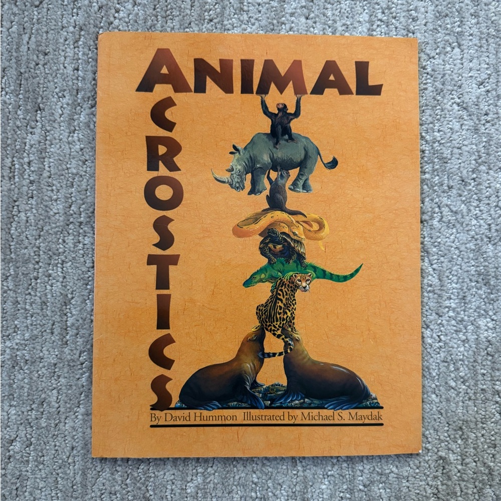 Animal Acrostics (Book)